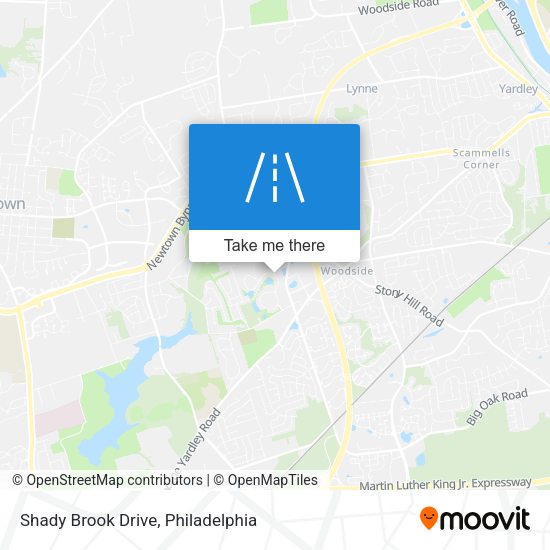 Mapa de Shady Brook Drive
