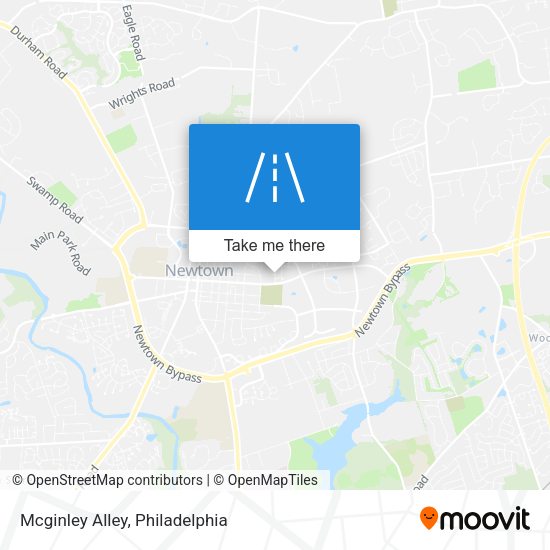 Mcginley Alley map