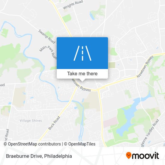 Braeburne Drive map