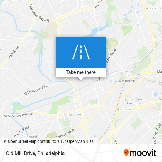 Mapa de Old Mill Drive