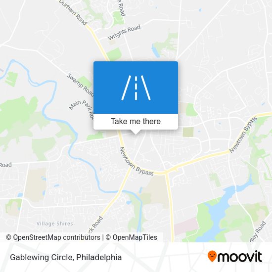 Mapa de Gablewing Circle