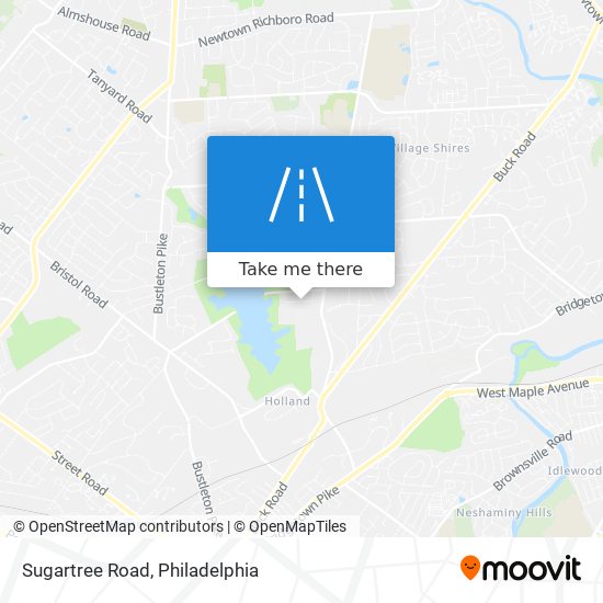 Mapa de Sugartree Road