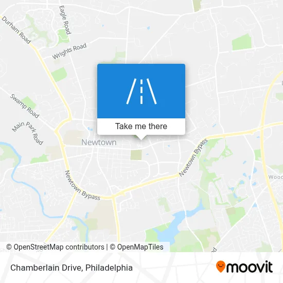 Chamberlain Drive map