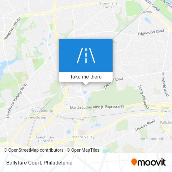Ballyture Court map