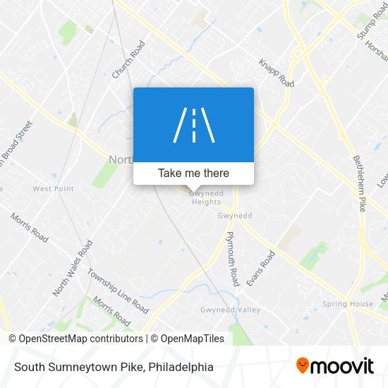 Mapa de South Sumneytown Pike