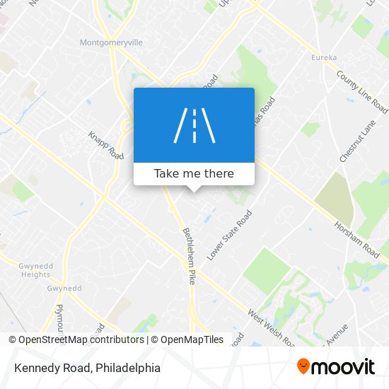 Mapa de Kennedy Road