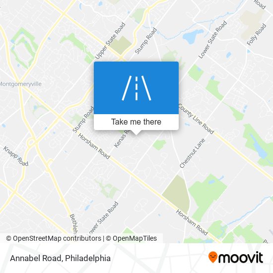 Mapa de Annabel Road