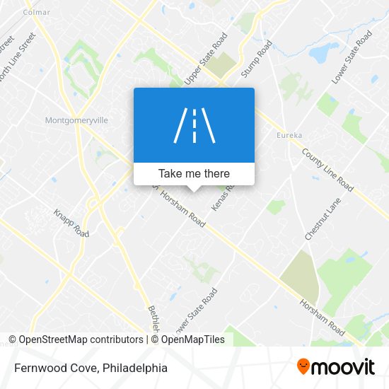 Mapa de Fernwood Cove