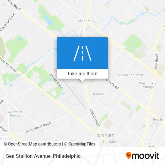 Sea Stallion Avenue map