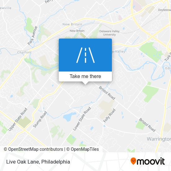 Mapa de Live Oak Lane