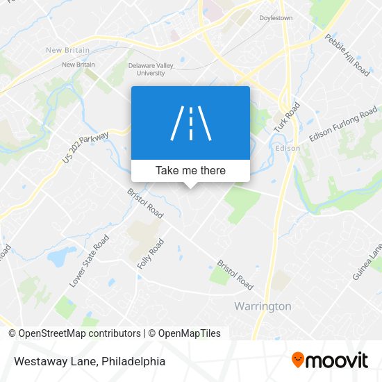 Mapa de Westaway Lane