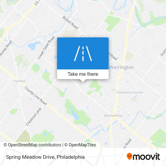 Spring Meadow Drive map
