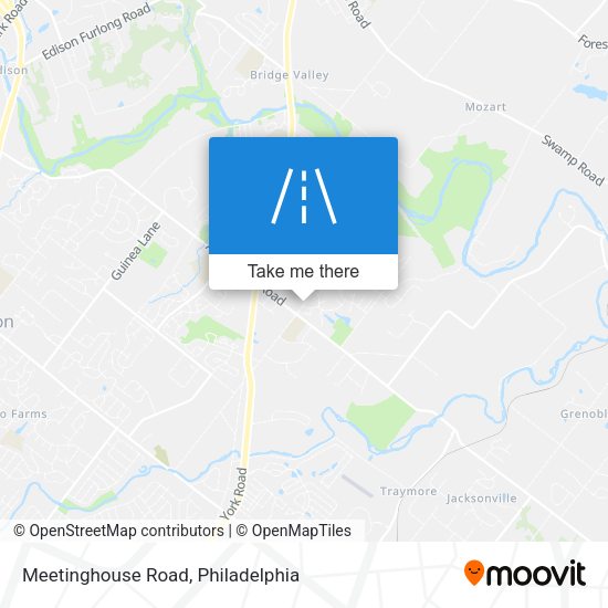 Meetinghouse Road map