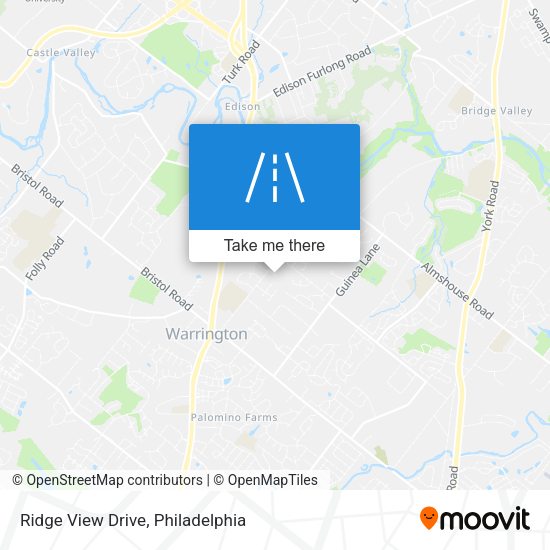Mapa de Ridge View Drive