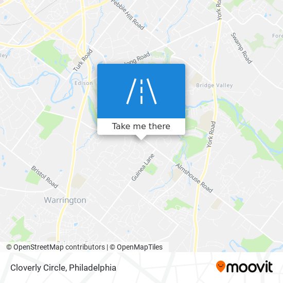 Mapa de Cloverly Circle