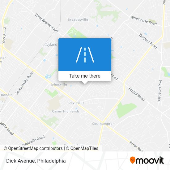 Dick Avenue map