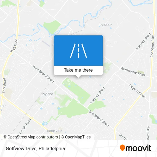 Golfview Drive map