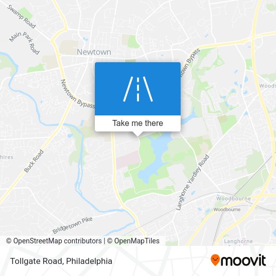 Tollgate Road map