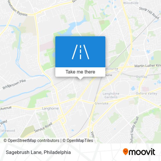 Mapa de Sagebrush Lane