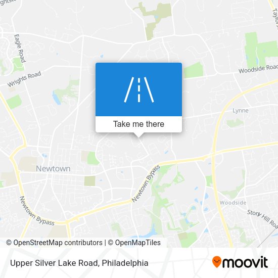 Mapa de Upper Silver Lake Road