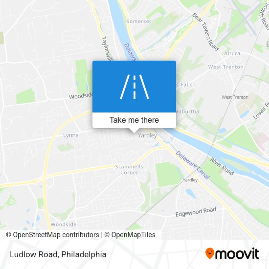 Mapa de Ludlow Road