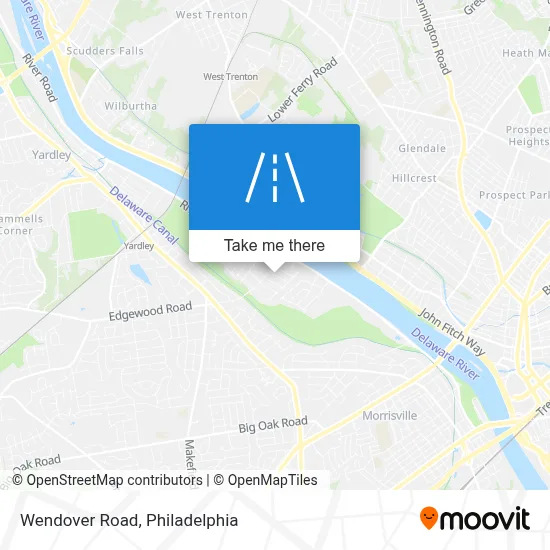 Wendover Road map
