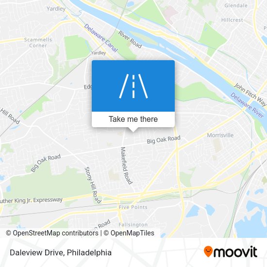 Daleview Drive map
