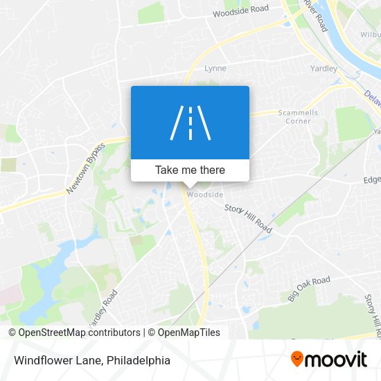 Mapa de Windflower Lane