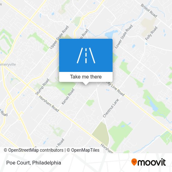 Mapa de Poe Court