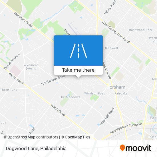 Mapa de Dogwood Lane