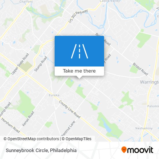 Sunneybrook Circle map