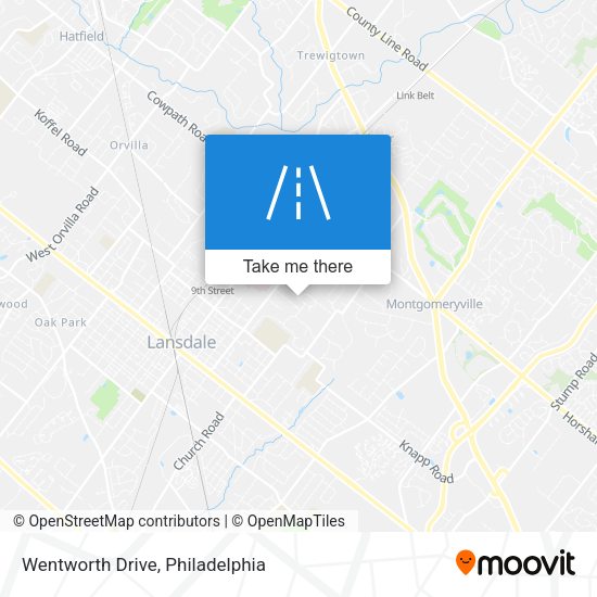 Wentworth Drive map