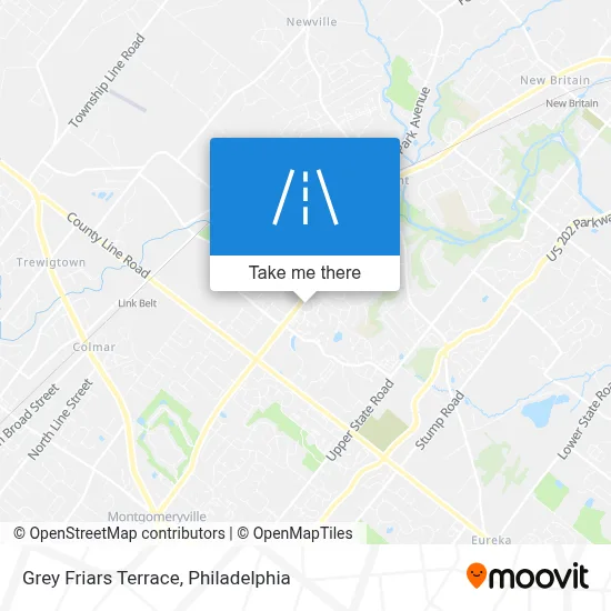 Grey Friars Terrace map