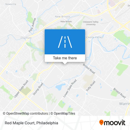 Mapa de Red Maple Court