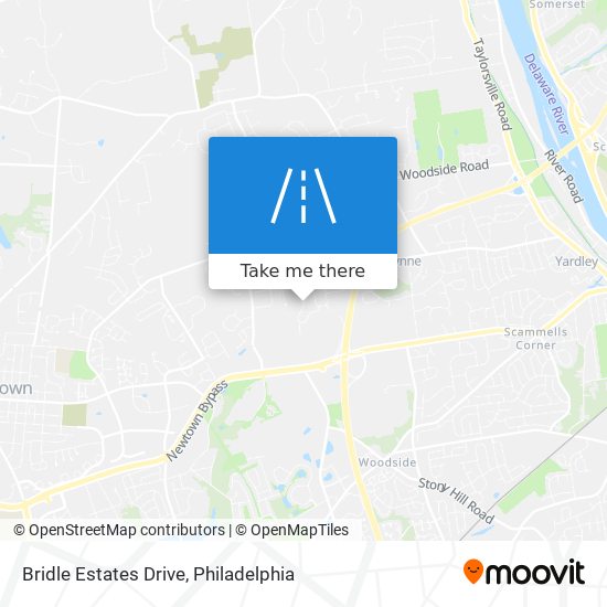Bridle Estates Drive map