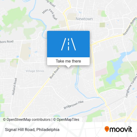 Mapa de Signal Hill Road
