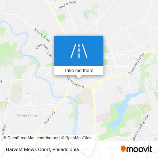 Harvest Mews Court map