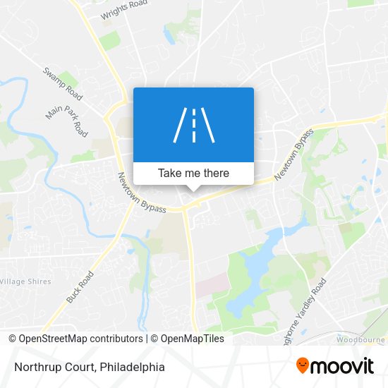 Mapa de Northrup Court