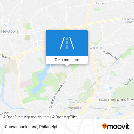 Mapa de Canvasback Lane
