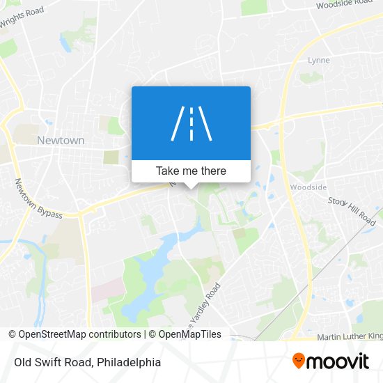 Old Swift Road map