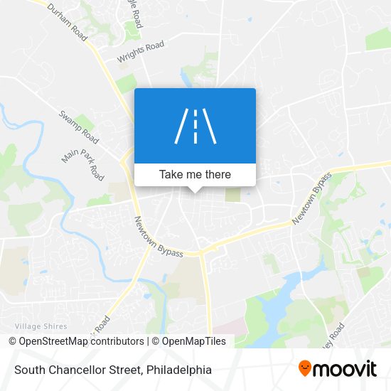 South Chancellor Street map