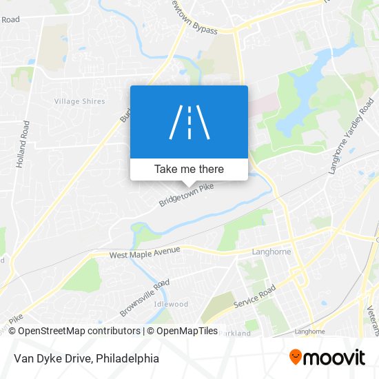 Mapa de Van Dyke Drive