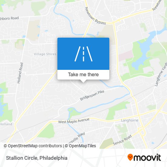 Mapa de Stallion Circle