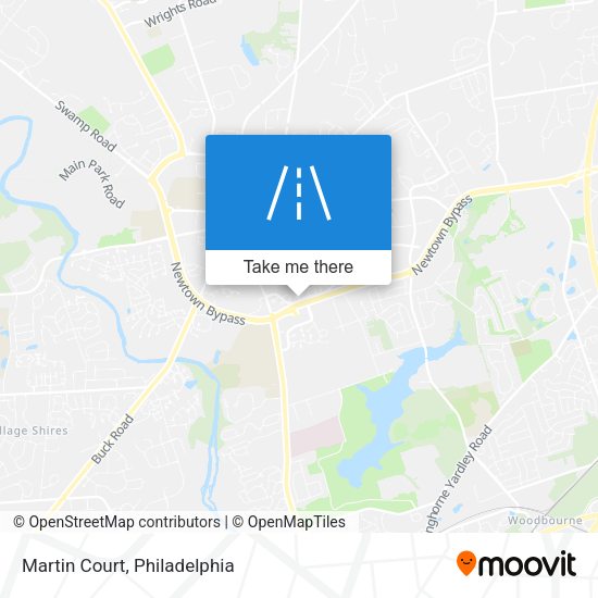 Mapa de Martin Court