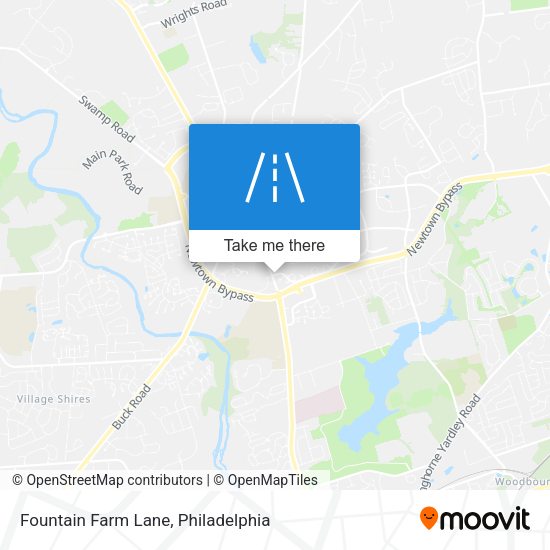 Mapa de Fountain Farm Lane