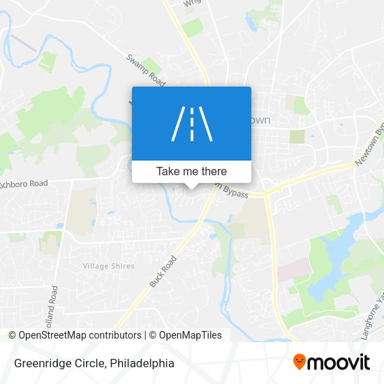 Mapa de Greenridge Circle