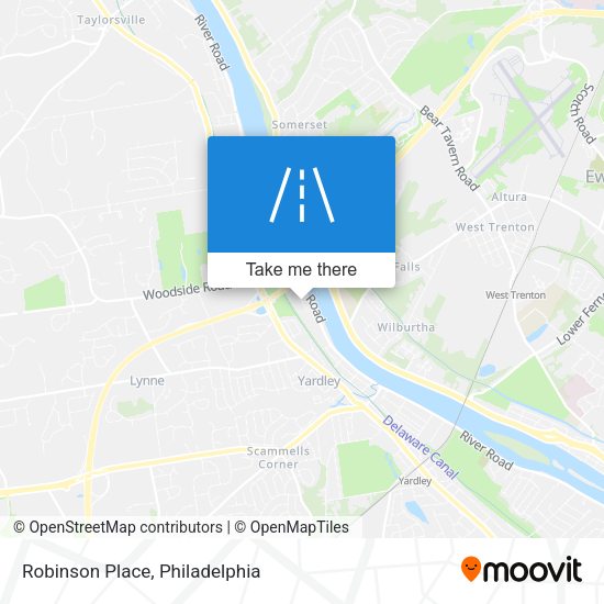 Robinson Place map