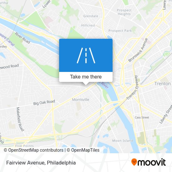 Fairview Avenue map