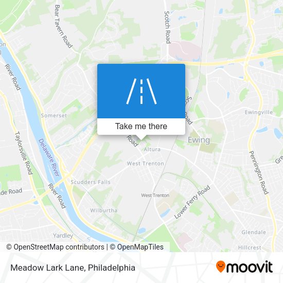 Meadow Lark Lane map