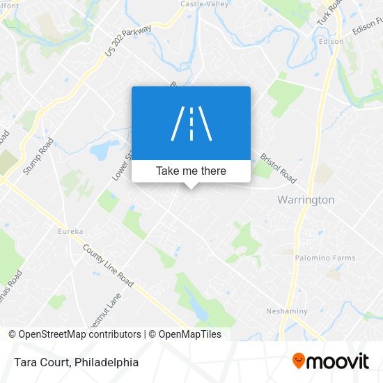 Mapa de Tara Court